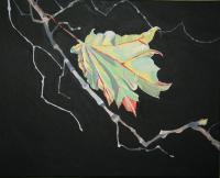 Work Series - The Last Leaf - Acrylic On Canvass